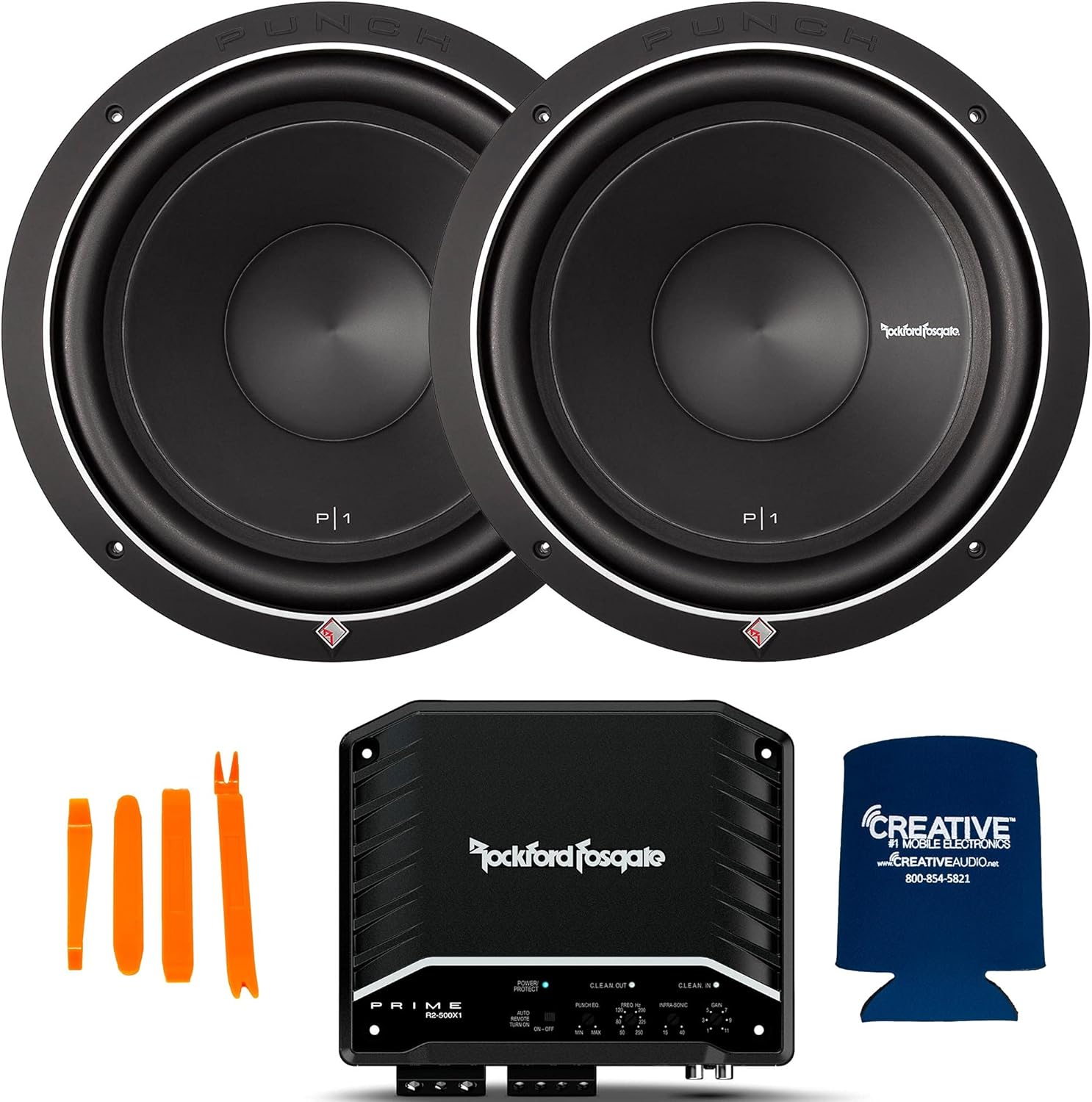Rockford Fosgate Two P1S4-12 Punch 12