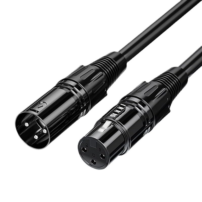 XLR Balanced Audio Cable Male to Female Mixer Sound Concle Microphone Professional Extension Cable 1/1.5/2/3/5m(8m)