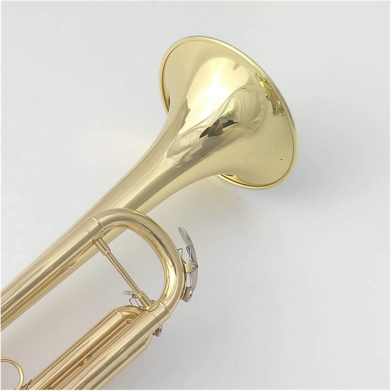 Electrophoresis Gold Standard Trumpet B-Flat Brass Instrument for Beginners to Play Trumpet Instrument Wind Instrument Professional Trumpet
