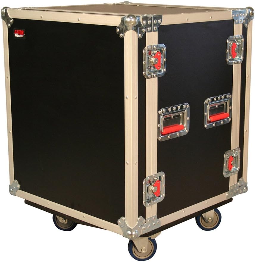 Gator Cases G-TOUR Road Ready Shock Rack Case with Heavy Duty Casters and Tour Grade Hardware; 17