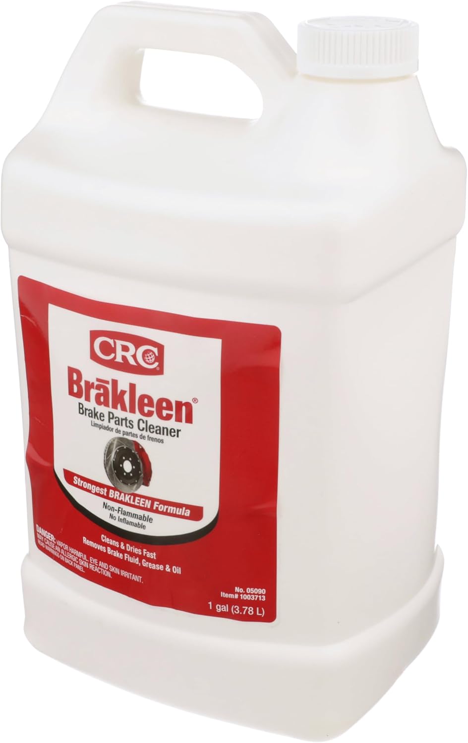 CRC Brakleen 1003712 Brake Parts Cleaner Non-Flammable, 1 Gallon, [4 Pack]