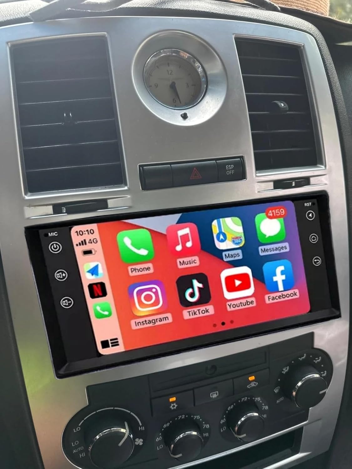 Car Radio Bluetooth for 2011 Dodge Ram Pickup, with 7