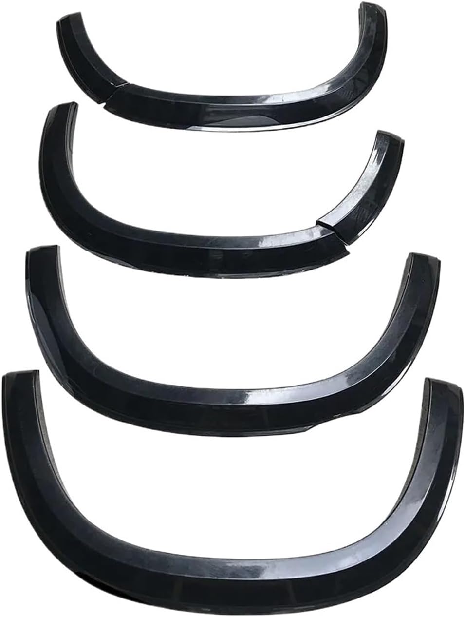 Slim Fender Flares Wheel Arch Protector Compatible For Mercedes B/enz X-class Double Cabin 2017-2023 Models 4X4 Car Accessories 3.6''(Black)