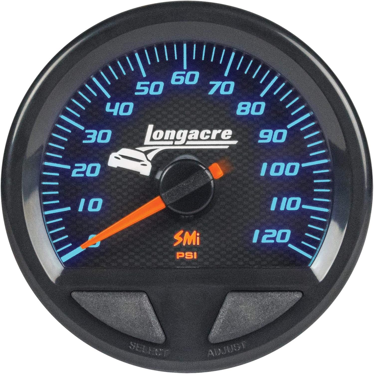 Longacre 52-46741 SMI Elite Waterproof Oil Pressure Gauge