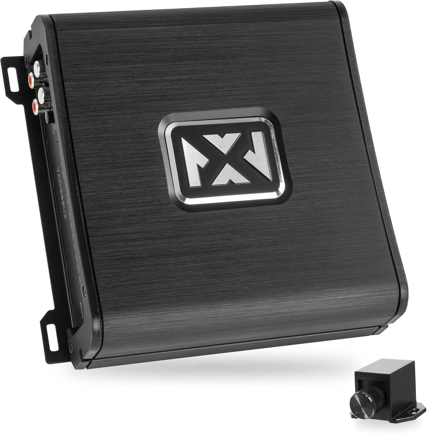 NVX VAD10001 v2 Model Monoblock Class D Amplifier 2000W Peak, 1000W RMS, 1/2/4-ohm Stable, Low Pass X-Over, Bass Boost, Remote Subwoofer Bass Knob, for Car/Truck/Marine/UTV/Motorcycle (VAD10001v2)