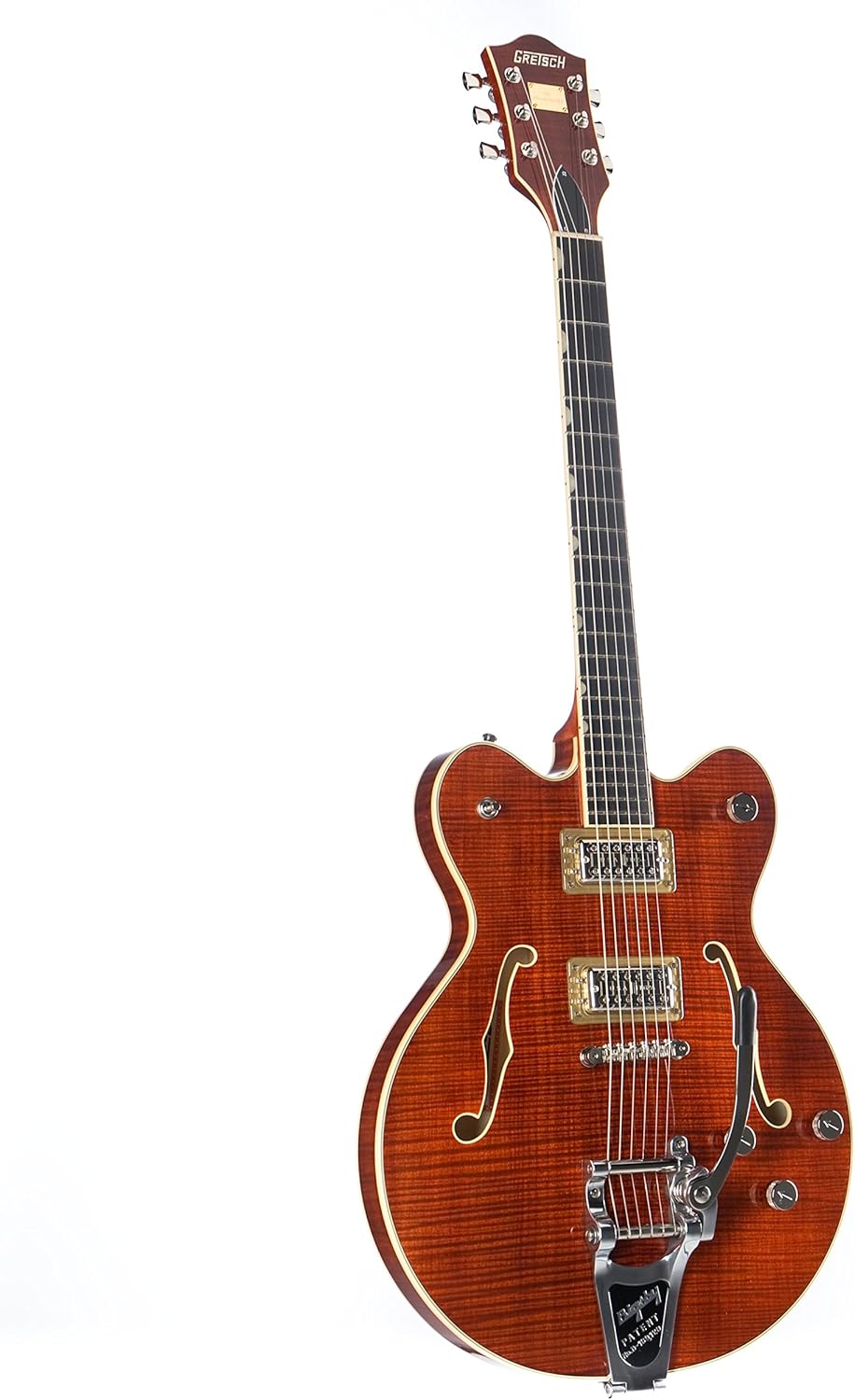 Gretsch G6609TFM Players Edition Broadkaster Center Block - Bourbon Stain, Bigsby Tailpi