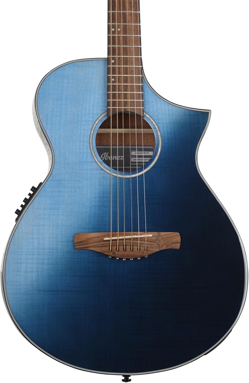 Ibanez AEWC32FM - Indigo Sunset Fade