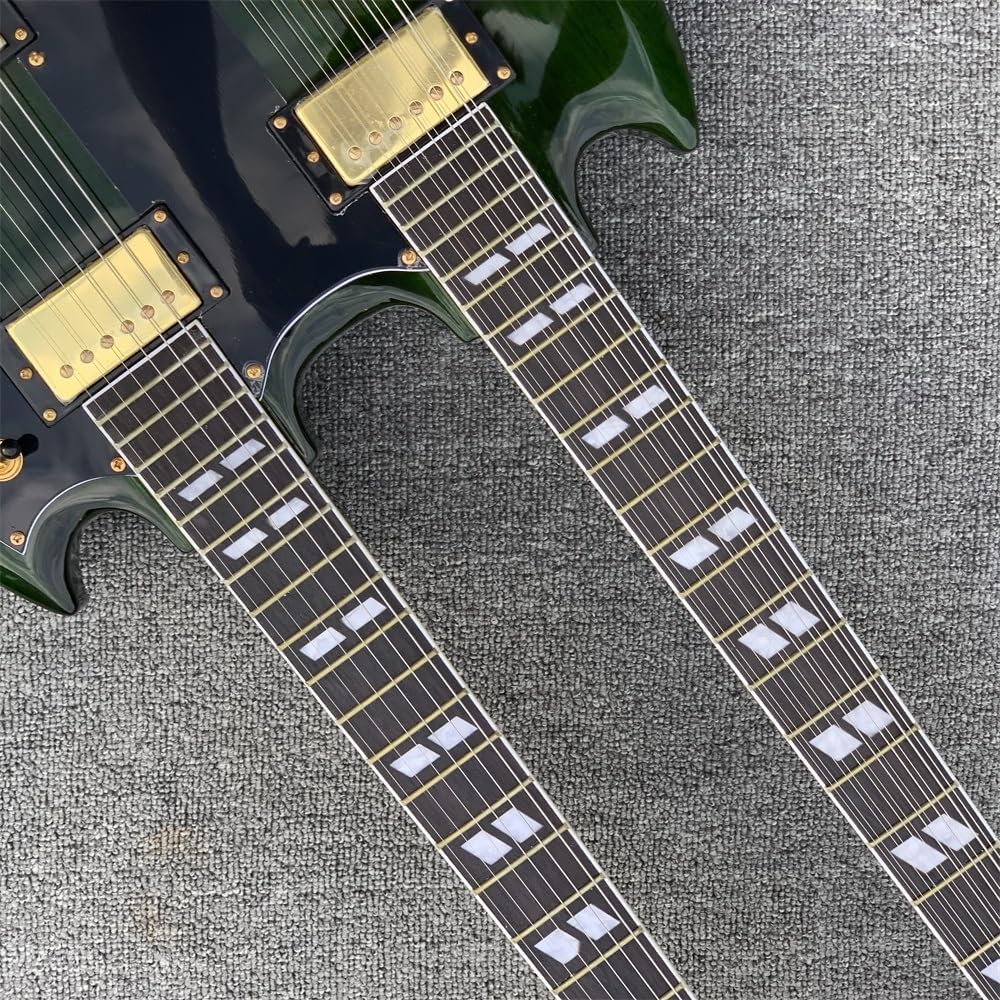 Custom 6+12 strings electric guitar double neck guitar,EDS1275, guitar