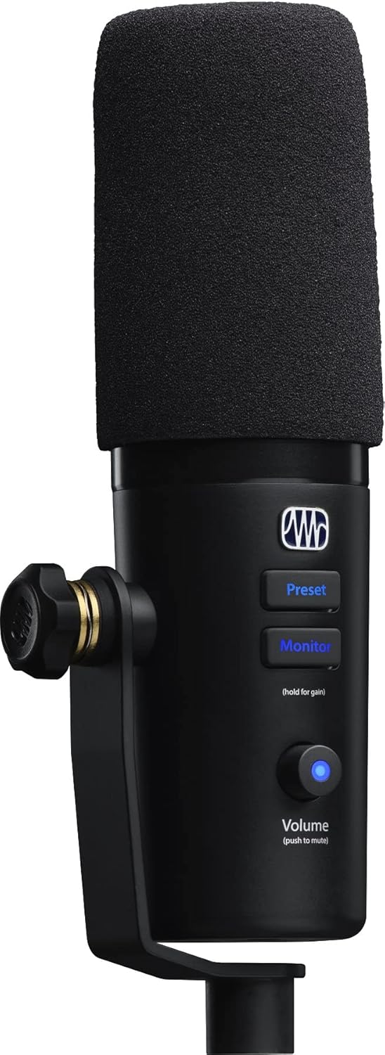 Audiosavings Bundle: Presonus Revelator Dynamic USB-C Microphone for Recording/Streaming/Podcasting Bundle with Rockville DMS40 40
