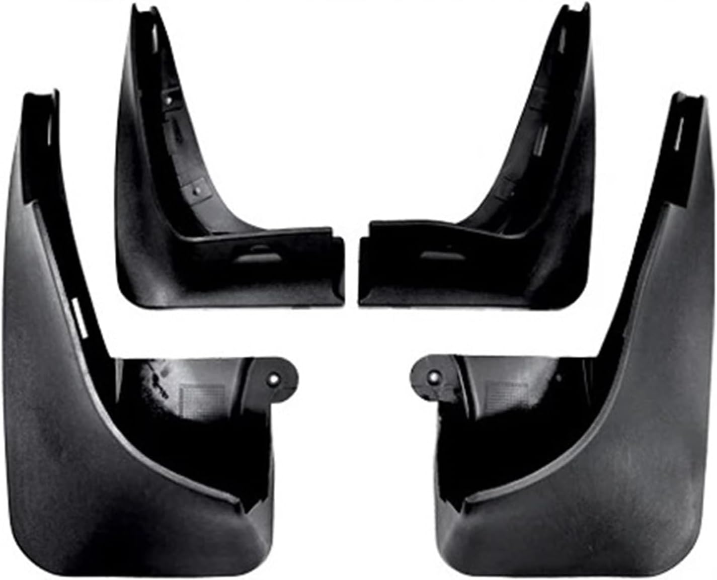 4 Piece Sets Mud Guards Screws Install Type Car Parts Accessories Compatible for Mini Cooper R56 F56 R60 F60 R55(F54-F57 LCI)