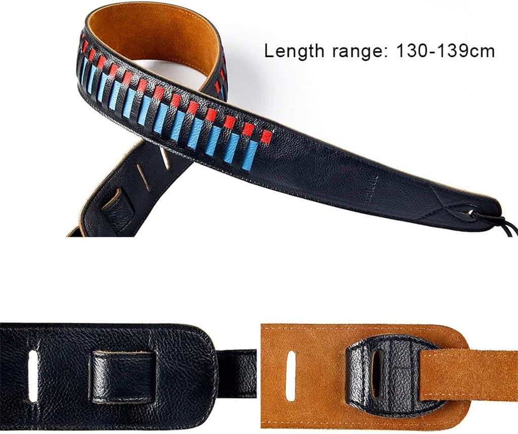 Guitar Strap Braided Straps for Electric Acoustic Bass Belts Accessories