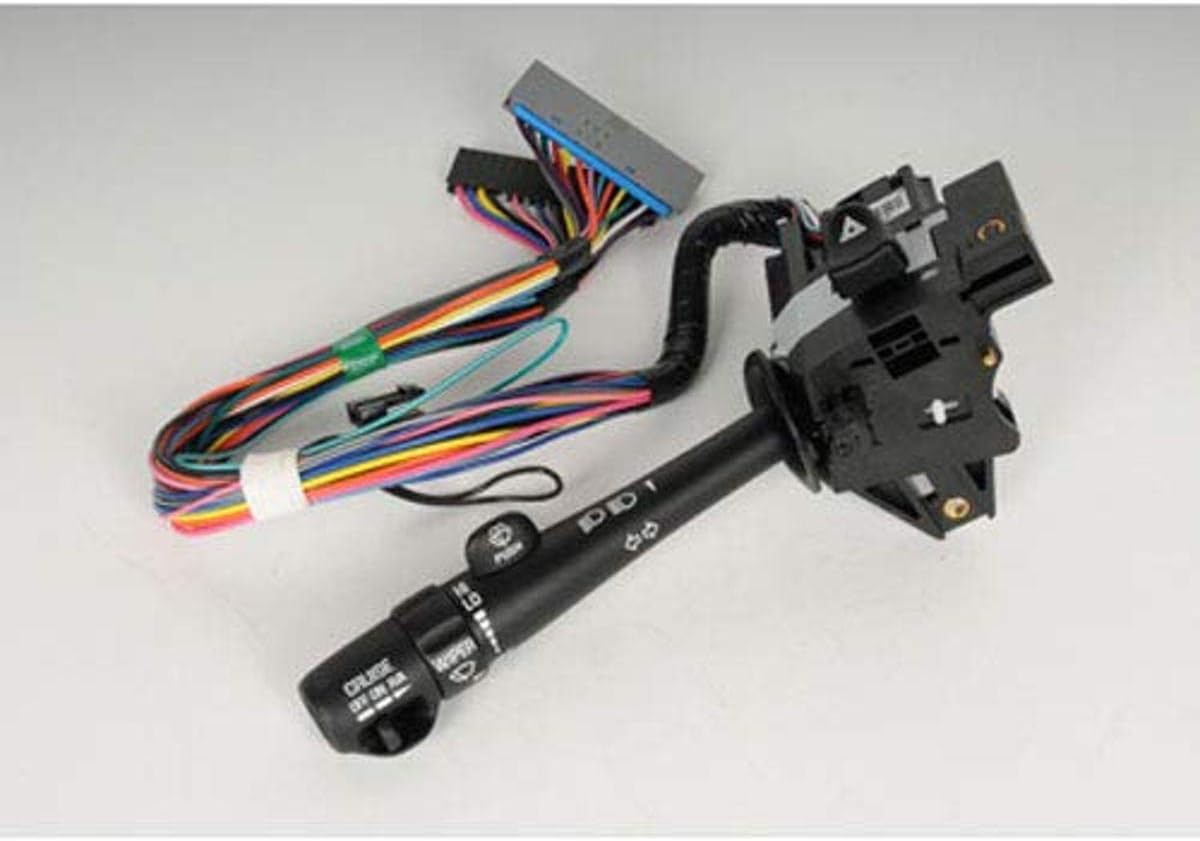 GM Genuine Parts D6280C (88963625) Turn Signal, Headlight Dimmer, Windshield Wiper and Washer Switch with Lever