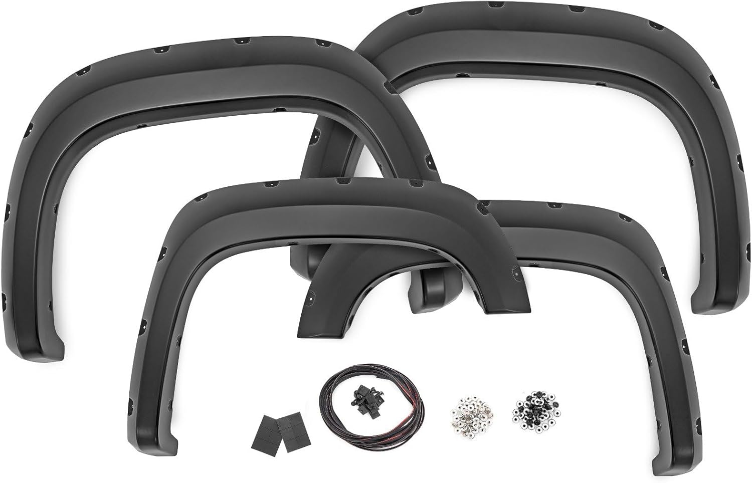 Rough Country Pocket Fender Flares for 07-13 GMC Sierra 1500 | 5'9