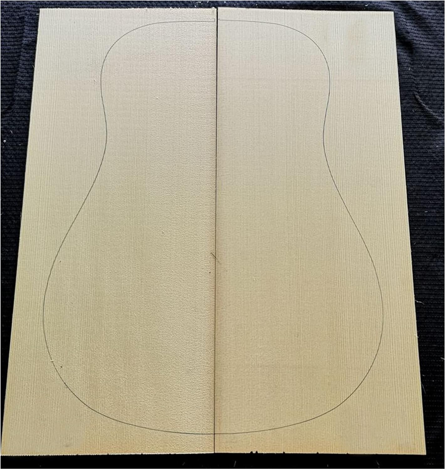 FLFL Spruce Guitar Panel Veneer Material for Making Guitar Panel Unfinished Guitar Kit (Color : 12)