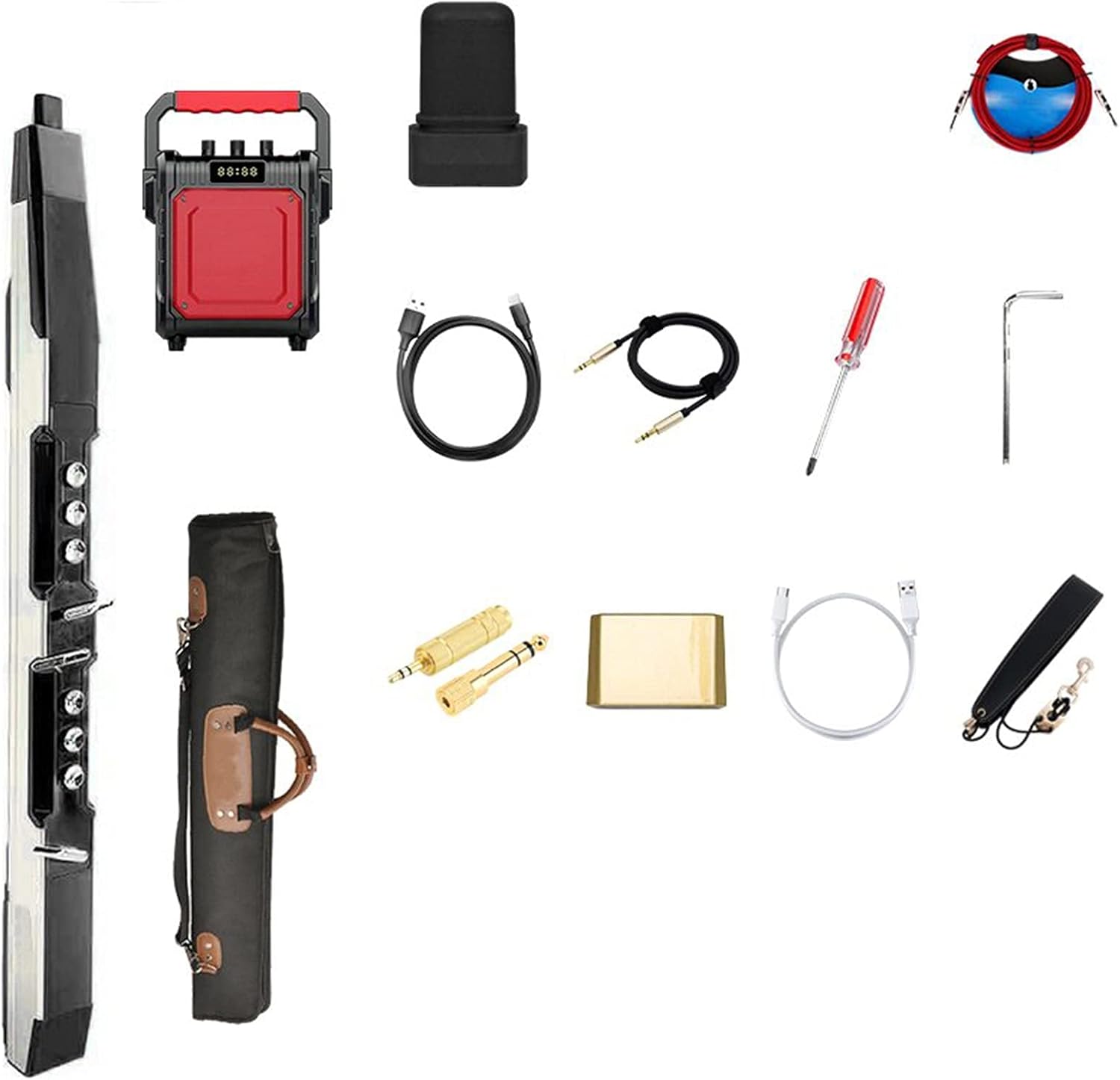 Sax Beginners Kit Digital Electronic Wind Instrument, Electric Saxophone, Leisure Instrument Wind Instrument (Color : 5)