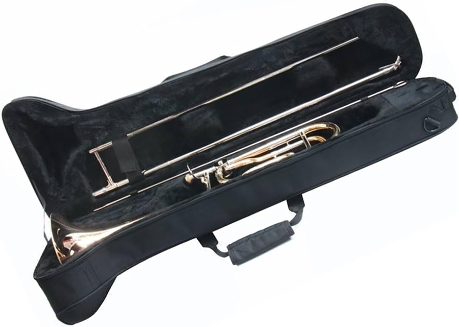 Professionals euphonium Tenor Transposition Trombone B Flat To F Key White Copper String Marching Band Music