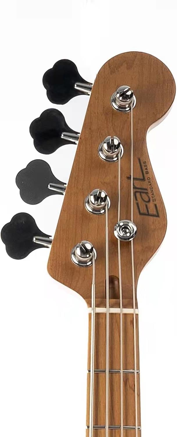 EART Guitars B-10 Roasted Maple Neck Mahogany Body Stainless Steel Fret Vintage Standard 4 Strings Electric Bass
