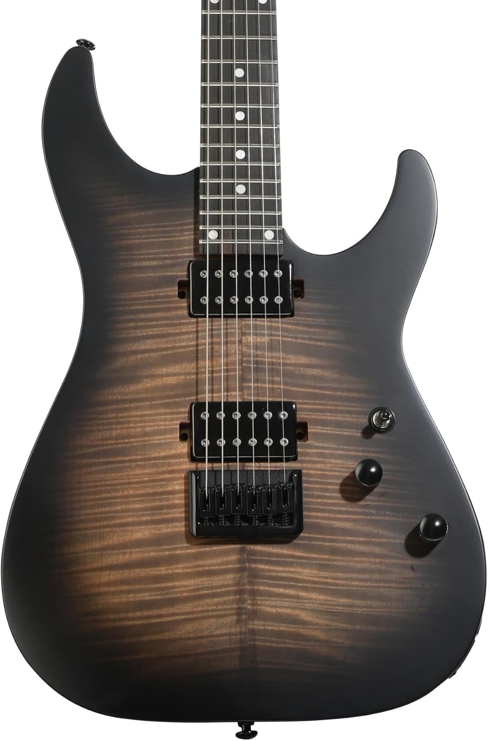 Schecter C-1 Standard Plus Electric Guitar - Ember Burst