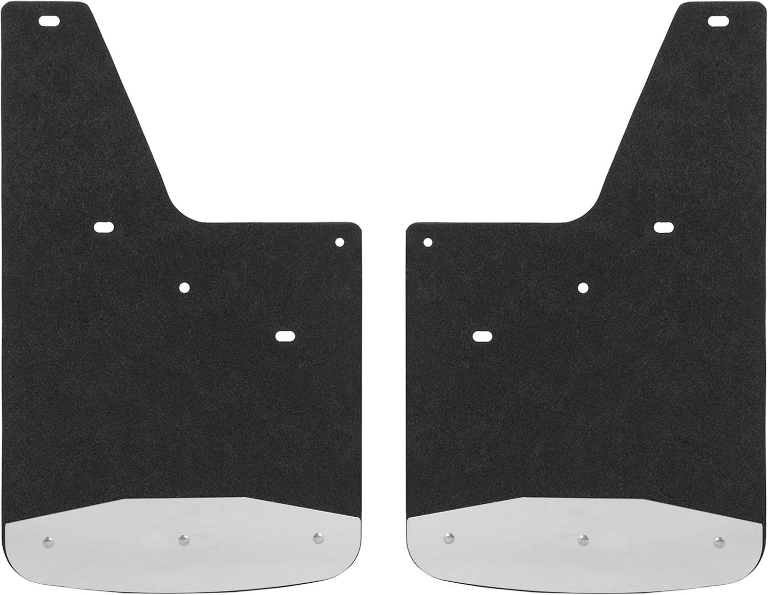 LUVERNE 250740 Front or Rear 12-Inch x 20-Inch Textured Rubber Mud Guards, Select Chevrolet Silverado, GMC Sierra 1500, 2500, 3500 HD