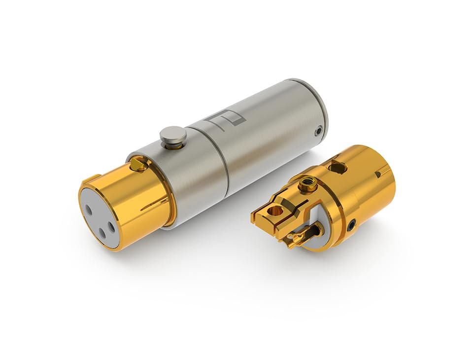 aeco XLR 3 Pole Female AX3-1623G, 1pcs/1set, Gold Plating