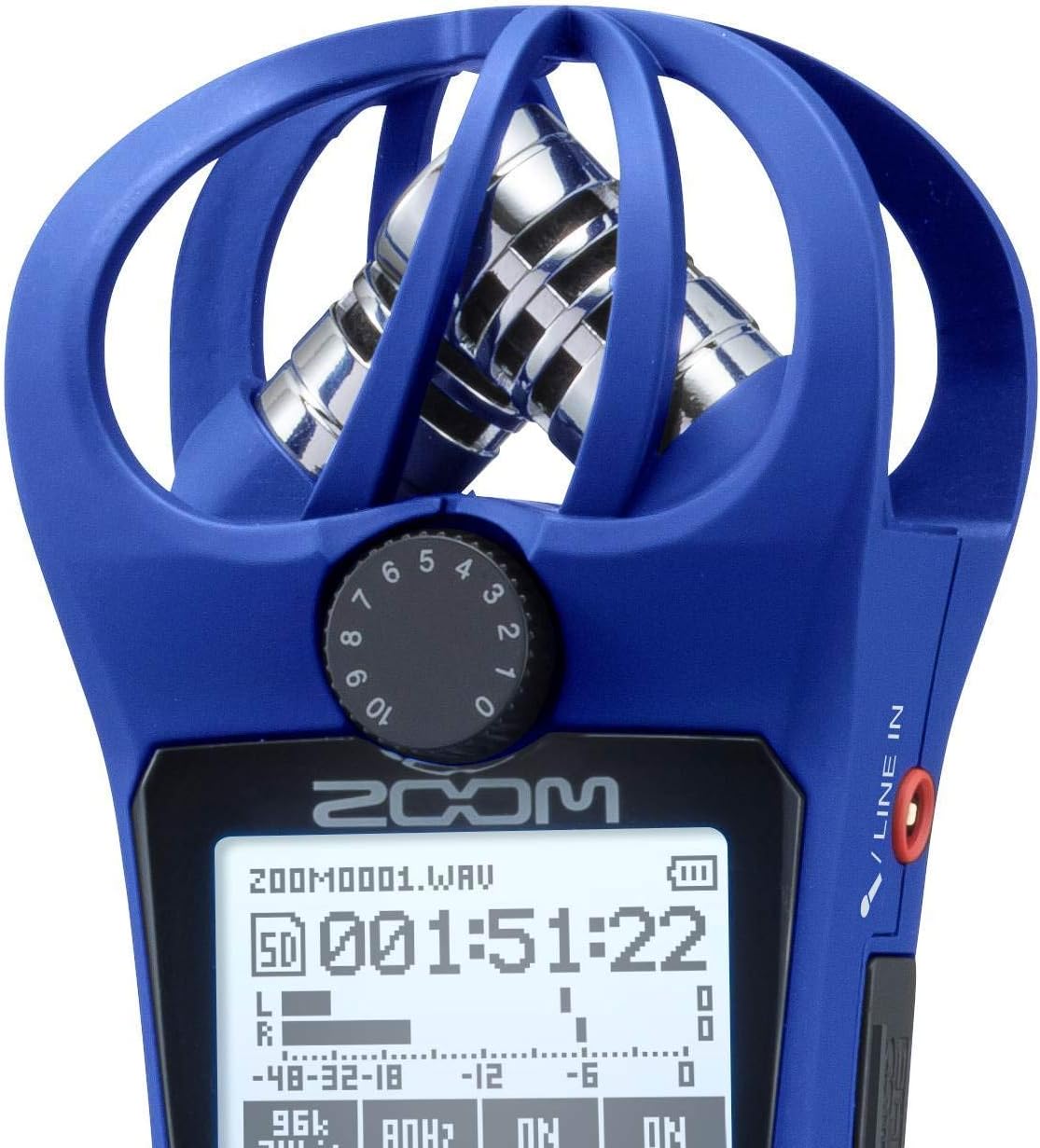 Zoom H1n Handy Recorder Blue Edition