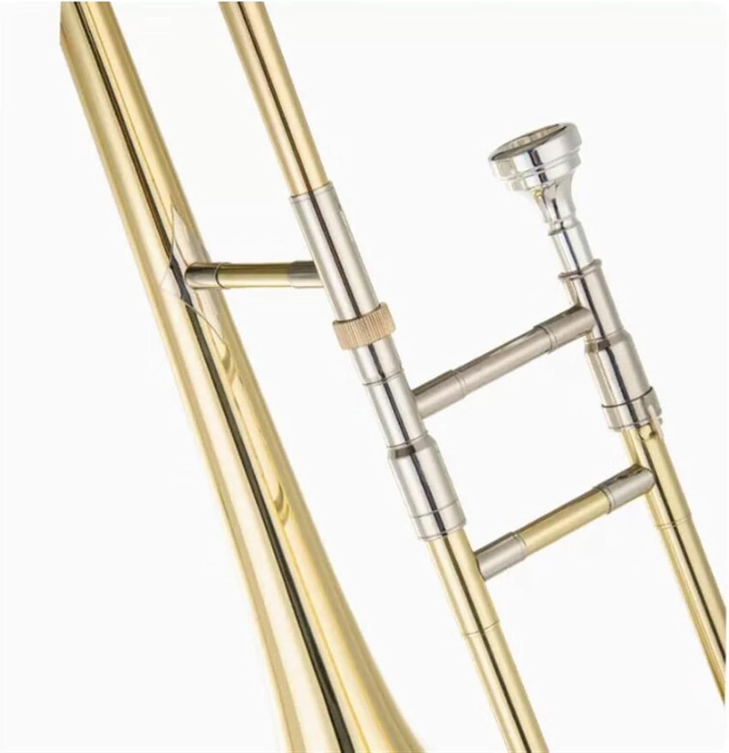 Professionals euphonium B-flat Professional Brass Instrument Tenor Trombone Draw Pipe Playing Alto Trombone Brass Material(Tenor trombone)