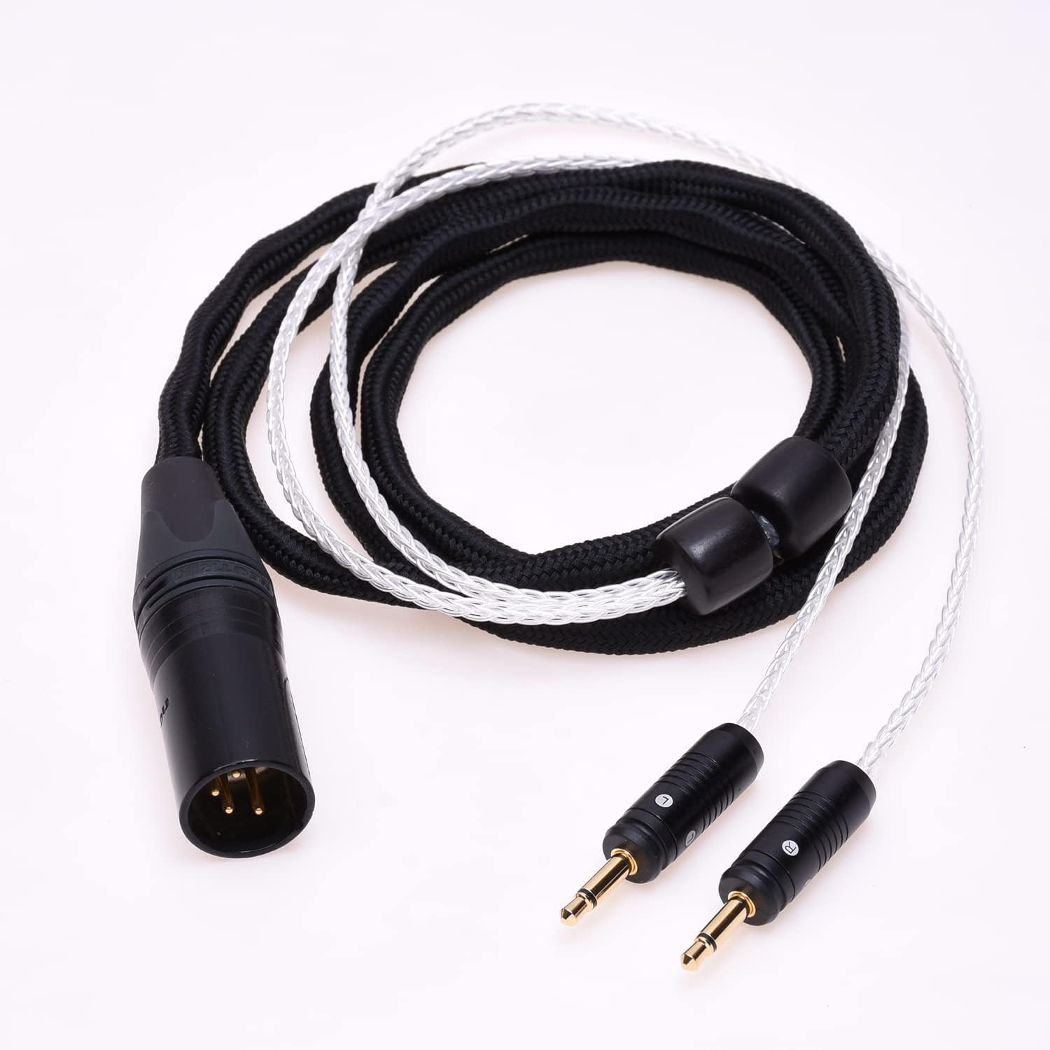 Silver Plated Upgrade Cable for Focal Radiance CELESTEE Clear STELLIA (1.8M, 4Pin XLR Balanced)