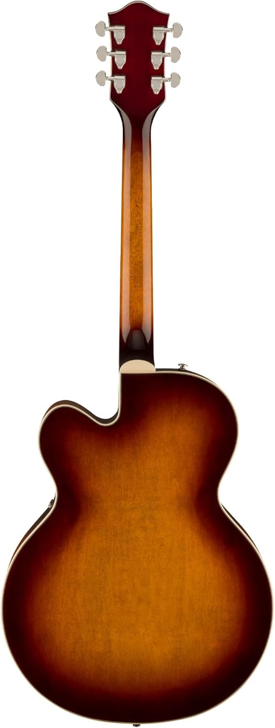 Gretsch G2420T Streamliner 6-String Electric Guitar (Havana Burst) Bundle with Gretsch G2420T Tweed Hard Shell Case (Brown) (2 Items)