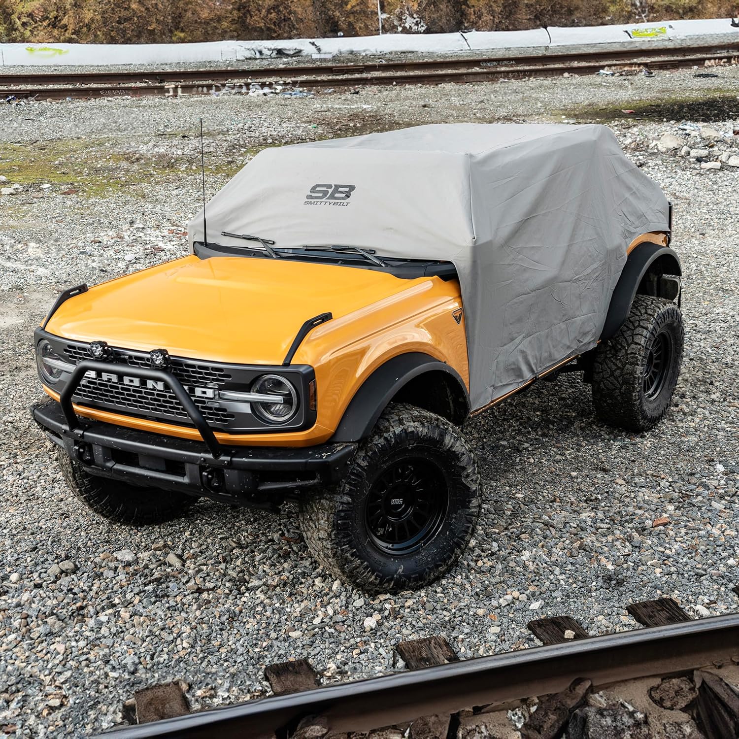 SmittyBilt BRONCO 4D WATER RESIST COVER W DOOR FLAP - SB2081