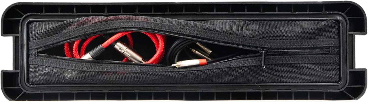 Odyssey Watertight 2U Rack Case with 2 Microphone Compartments