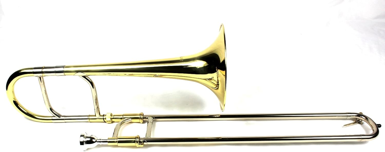 Diginex Gold Lacquer Finish Eb Alto Trombone with Case and Mouthpiece