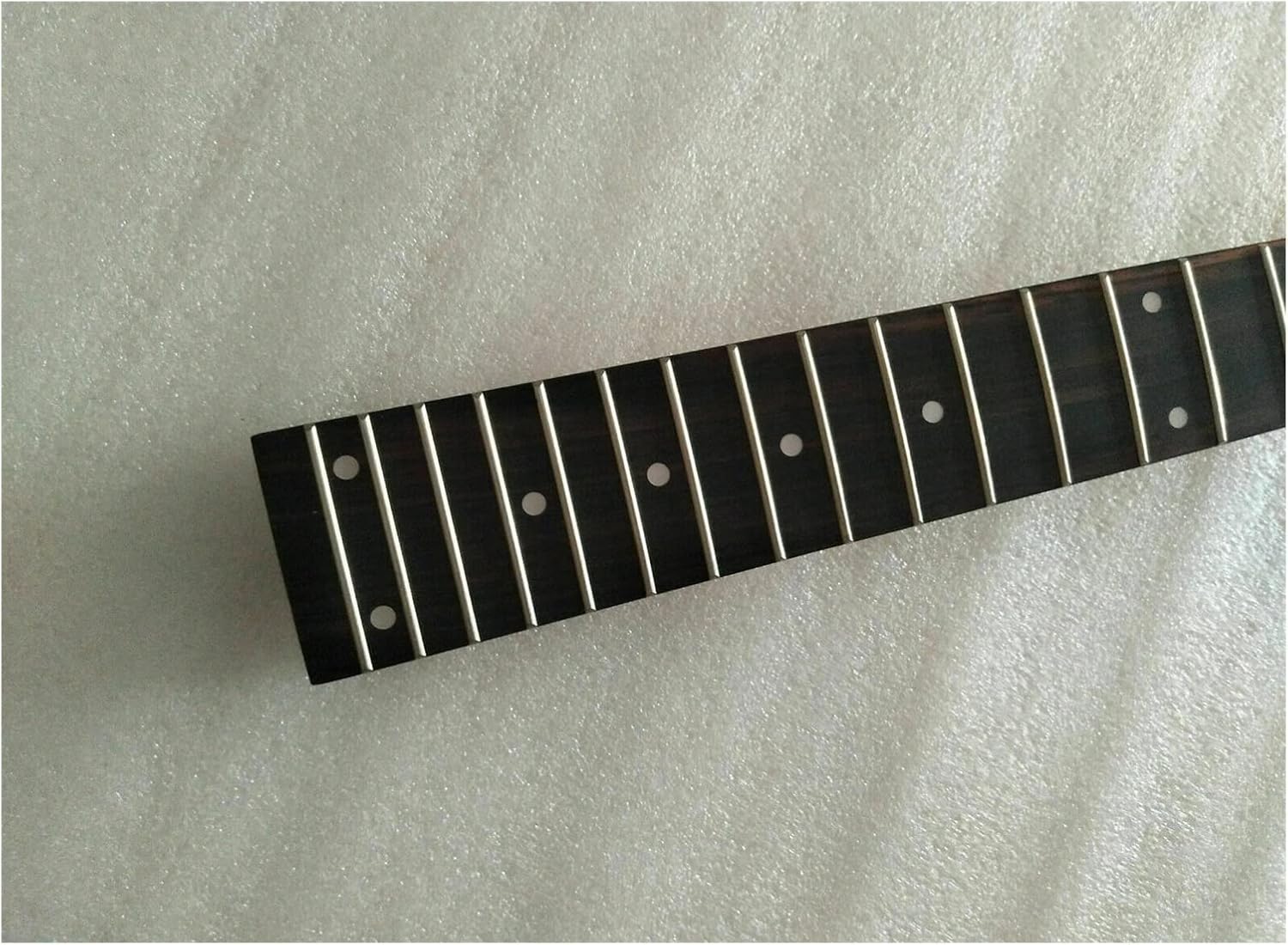 4 String Maple 24 Frets Bass Guitar Neck Replacement Rosewood Fingerboard 34 Inch Electric Guitar Neck