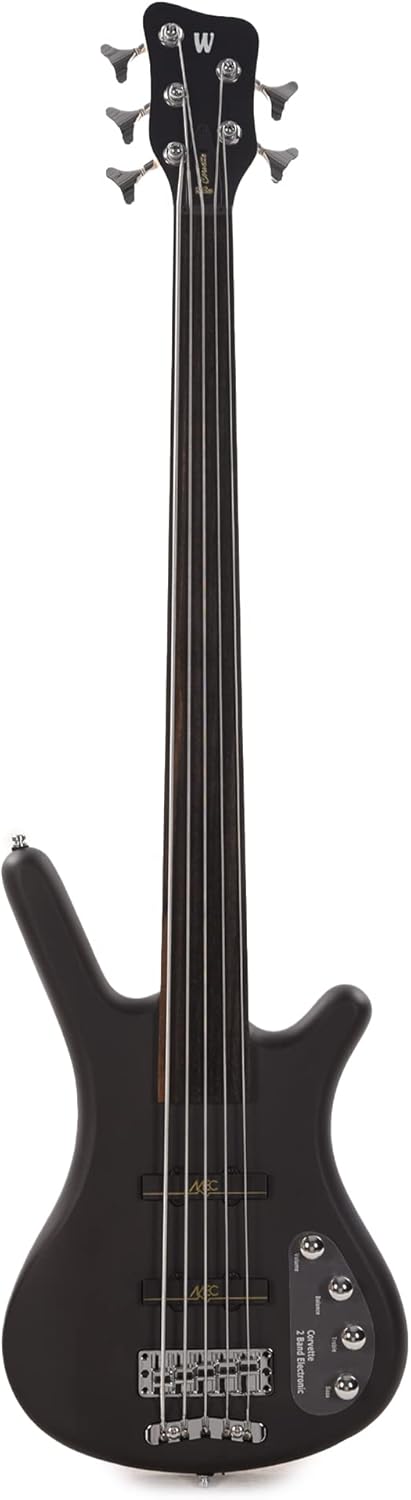 Rockbass 1505080301CAALDAWW Corvette Basic 5 Fretless Nirvana Black