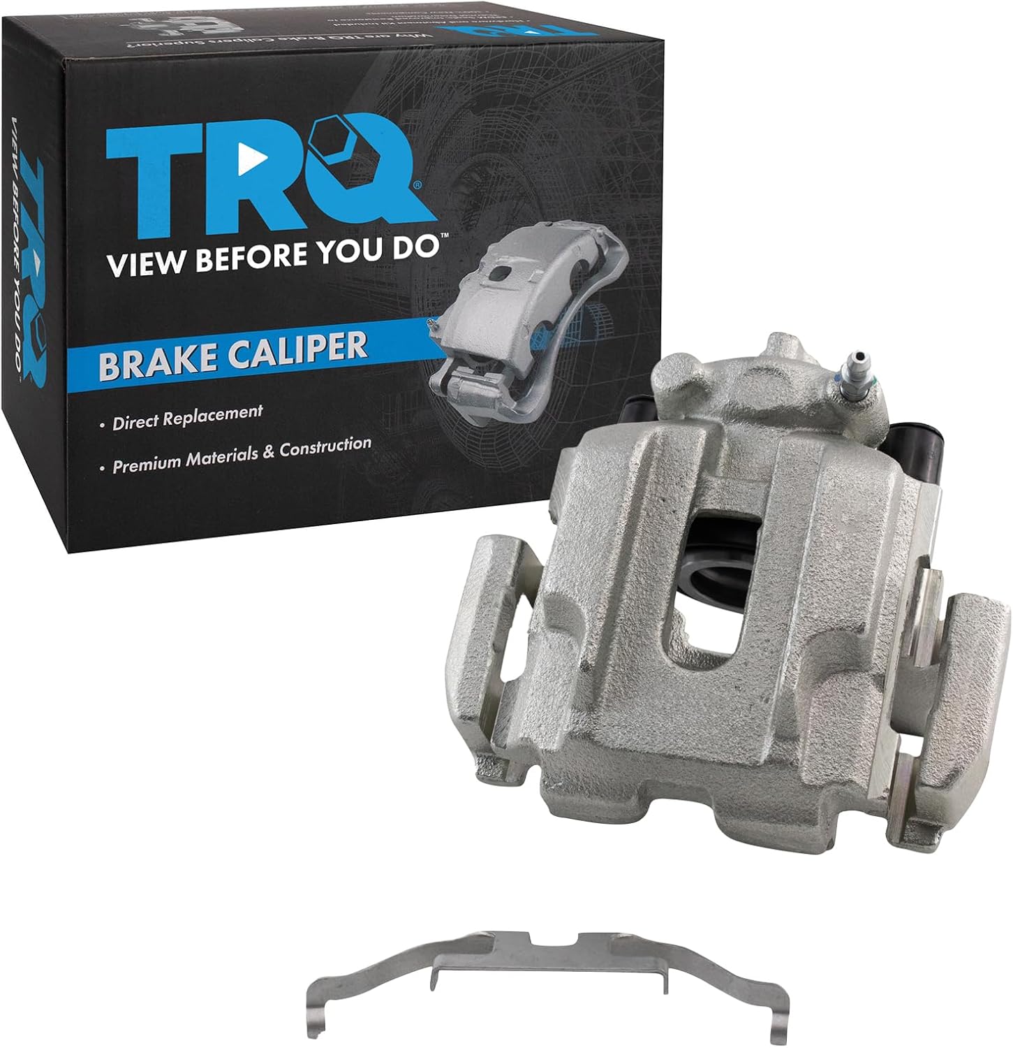 TRQ Rear Left Brake Caliper w/Bracket Drivers Side Compatible with 2006 BMW 330i 330xi 2009-2011 335d 2007-2013 335i 2011-2013 335is 2007-2008 335xi