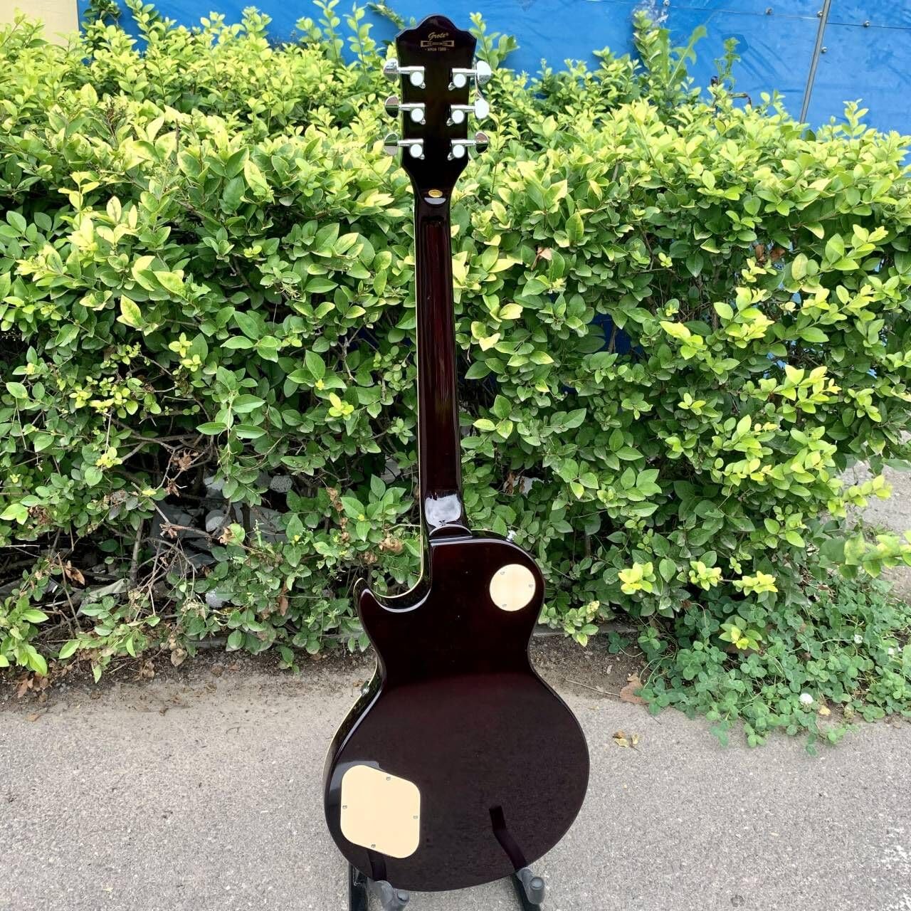 40'' Electric Guitar, LP Style Electric Guitar, Mahogany Neck, Rosewood Fretboard for Beginner, Intermediate & Pro Players Solid Body Guitar (Vintage Sunburst)