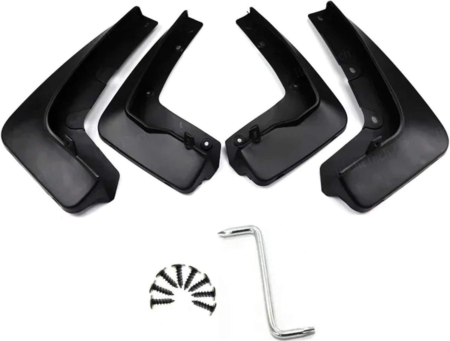 HKKAXWRQE Mud Flaps Auto Front Rear 4pcs Mudguards Special Fender Mudflaps Cars Accessories Compatible for BMW X1 F48 2016 2017 2018 2019 2020 2021