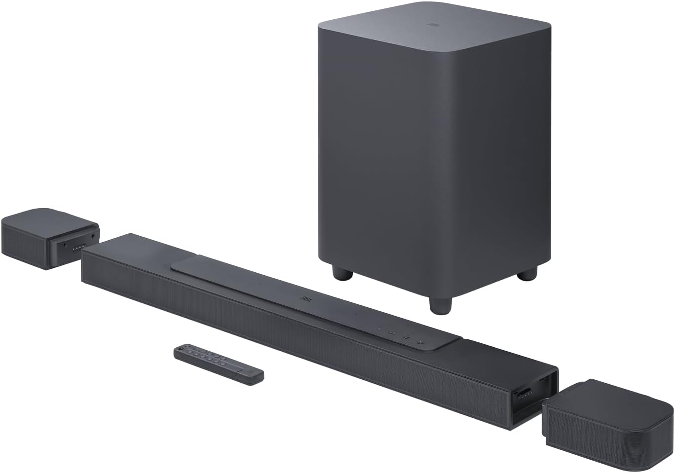 JBL Bar 700: 5.1-Channel soundbar with Detachable Surround Speakers and Dolby Atmos®, Black