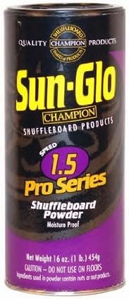 Sun-Glo 12 Pack 1.5 Speed Pro-Series Shuffleboard Powder Wax