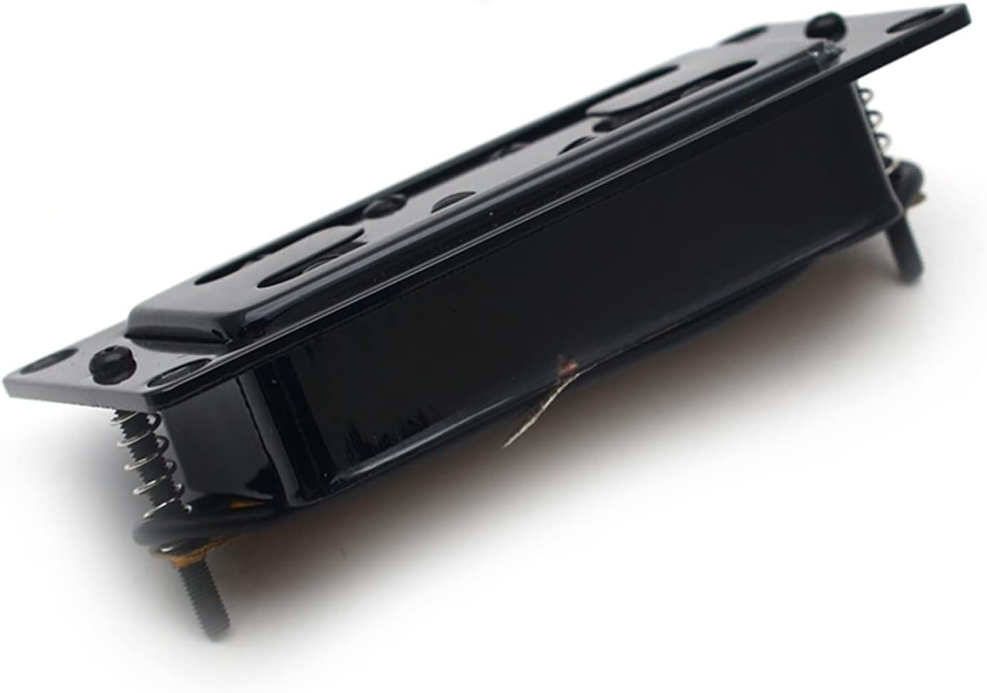 Guitar Pickups Humbucker Pickup Neck/Bridge Pickup Black Mini Two Line Electric Bass Guitar Parts (Color : Neck)