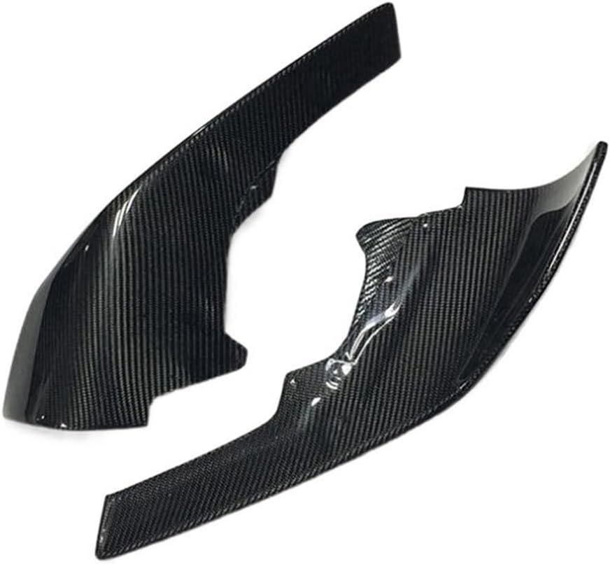 2pcs Carbon Fiber Car Front Bumper Side Spoiler Compatible for BMW F87 M2 2016-2019(Carbon Fiber)