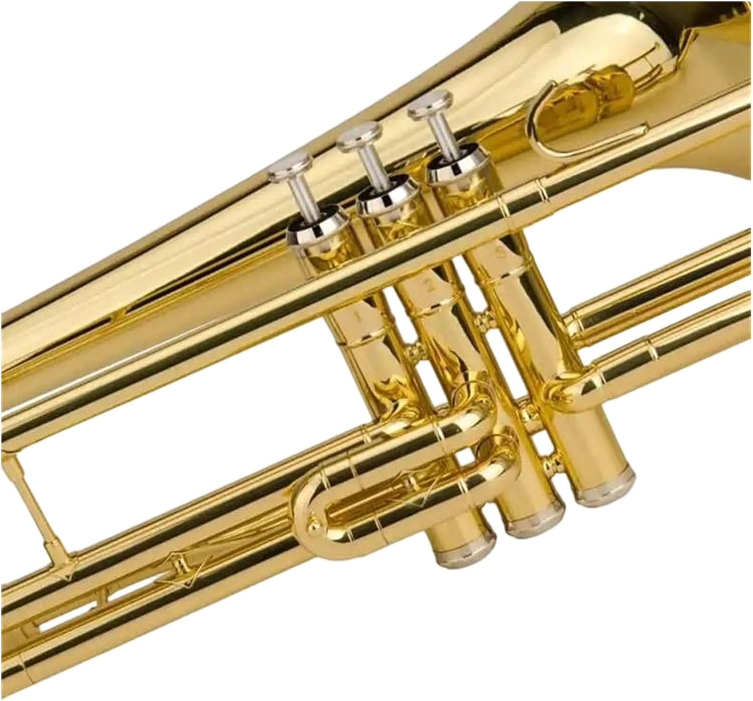 Adult Trombone Instrument B Flat Tenor Trombone Three Key Brass Instrument