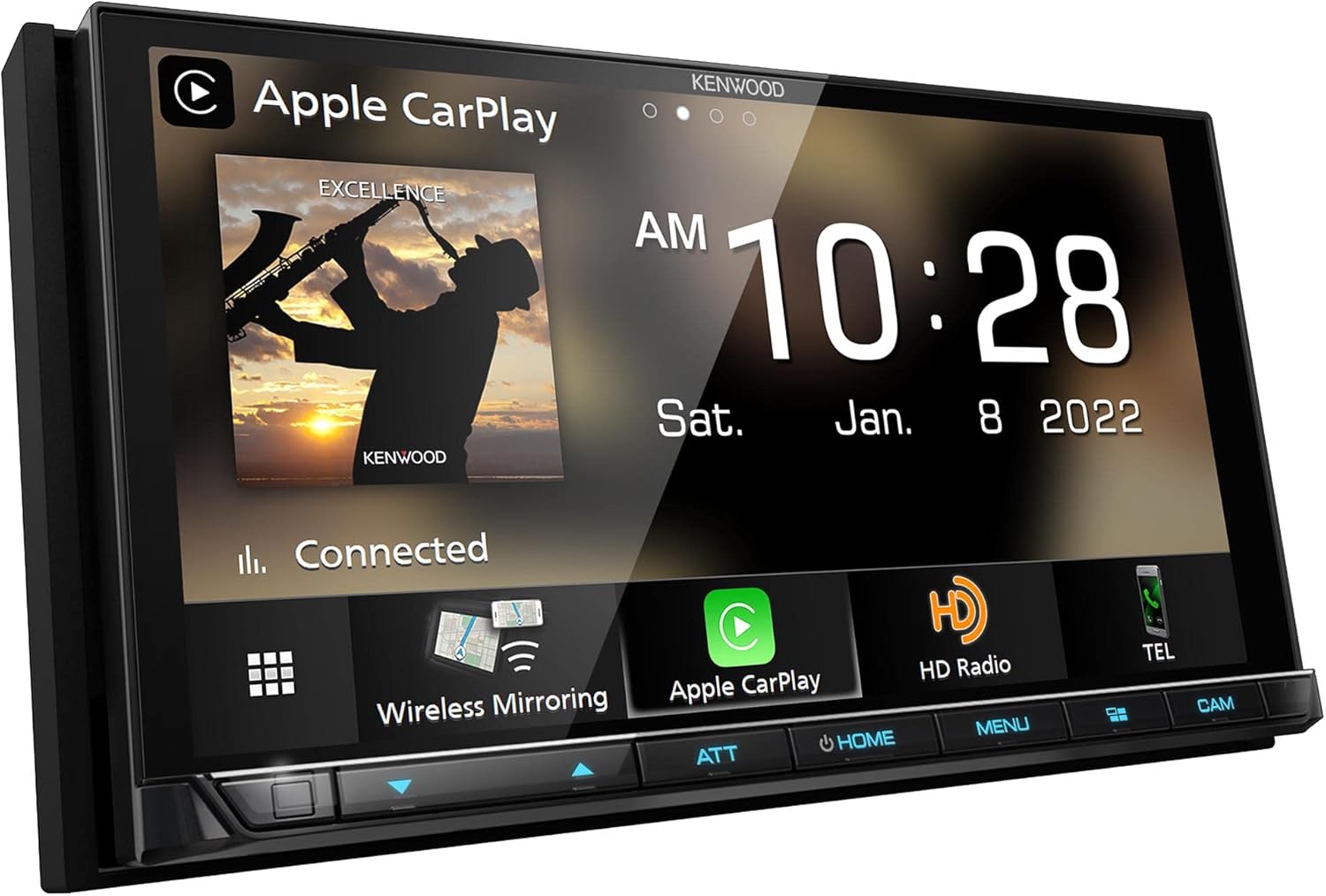 Kenwood Excelon DMX958XR Digital multimedia receiver (does not play discs) (Renewed)