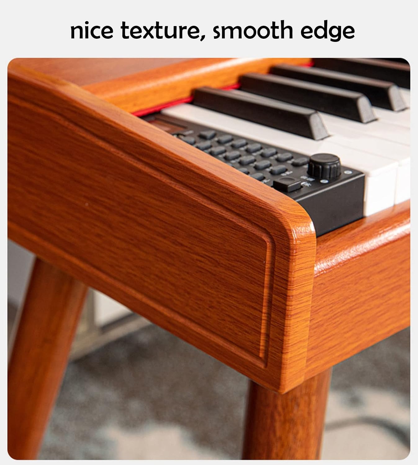 Digital Piano Keyboard 88 Key Electric Piano With Sustain Pedal And Piano Stand Supports MIDI USB Audio Mic And Headphones Classic Keyboard Piano For Adults Children And Beginners(Black)