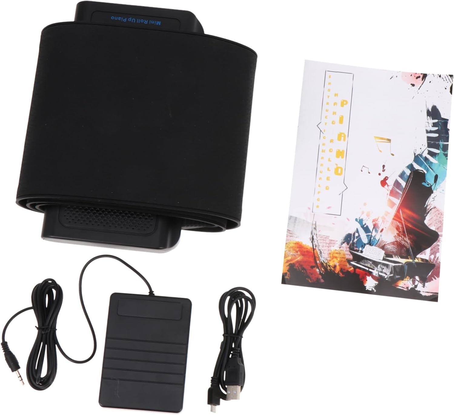 KESYOO Keys Foldable Piano for Boys and Girls Midi Keyboard Piano Drum Rechargeable Hand Rolled Weighted Keyboard Ages