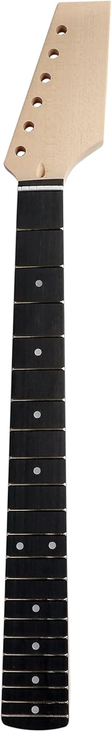 DIY Electric Guitar Kit Beginner Kits 6 String Right Handed with Basswood Body Maple Neck Poplar Laminated Fingerboard Build Your Own Guitar.