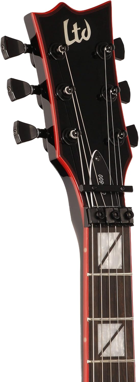 ESP LTD GH-600 Signature Series Gary Holt Electric Guitar with Case, Black