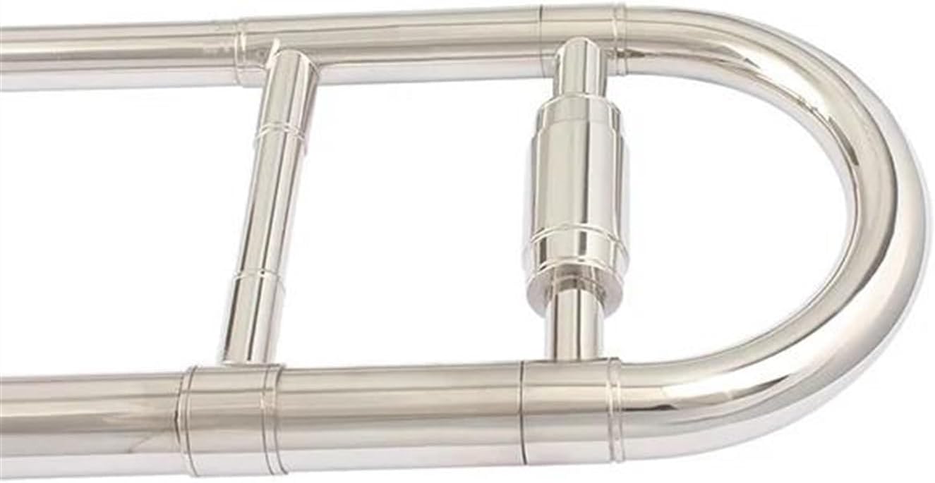 Professionals euphonium Beginner Playing Silver Bb Tenor Marching Trombone With Case Mouthpiece