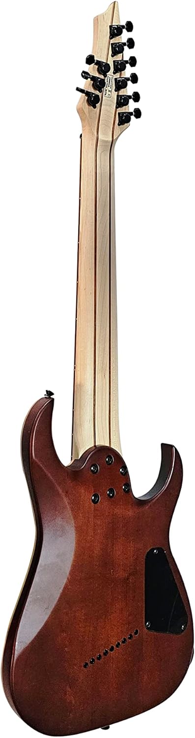 IYV-ISFF9-400 LH, 9 String Solid Body with Quilted Maple Top Electric Guitar, Blue Gradient, Left hand