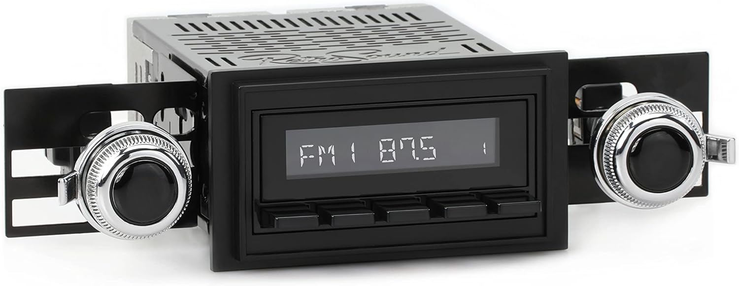 RetroRadio Compatible with 1972-76 Chevrolet Corvette Features Include Bluetooth, USB, AM/FM HB-M2-218-53P-73PC