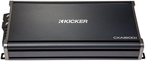 Kicker Certified Refurbished 1800-Watt Class D Car Audio Mono Amp - CXA1800.1 Amplifier